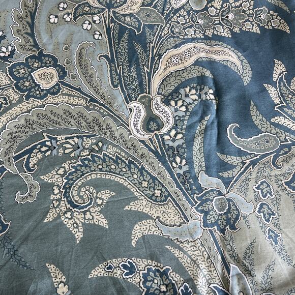 Pottery Barn Madeleine Paisley 4 sham NWT Duvet Cover Full Queen set bedding - Picture 1 of 12